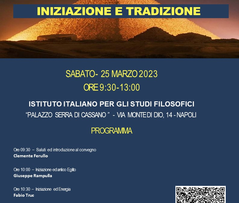 TRADIZIONE E INIZIAZIONE